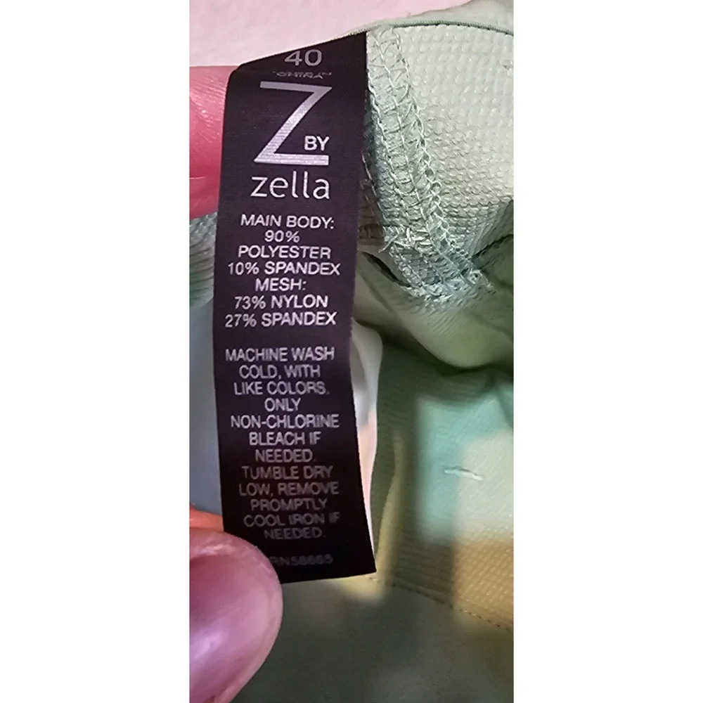 Zella Men's Golf Shorts Size 40 Green Performance Stretch Athletic Casual